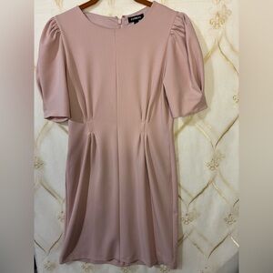 Express Mauve Long Sleeve Dress